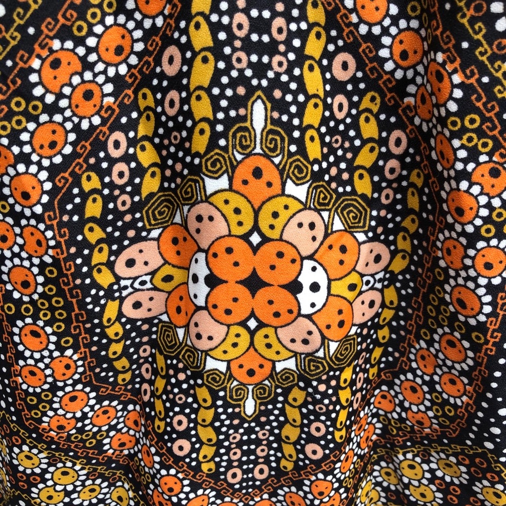 70s vintage Laurenz Arnel BoHo maxi dress - Picture 9 of 12